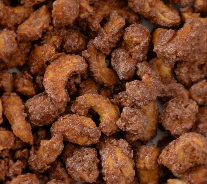 Totally Nutz, Cashews, Cinnamon Cashews, Cinnamon and sugar Cashews, photo by Christie Bryant